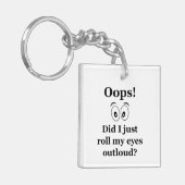 Oeps! Sleutelhanger (Voorkant Links)