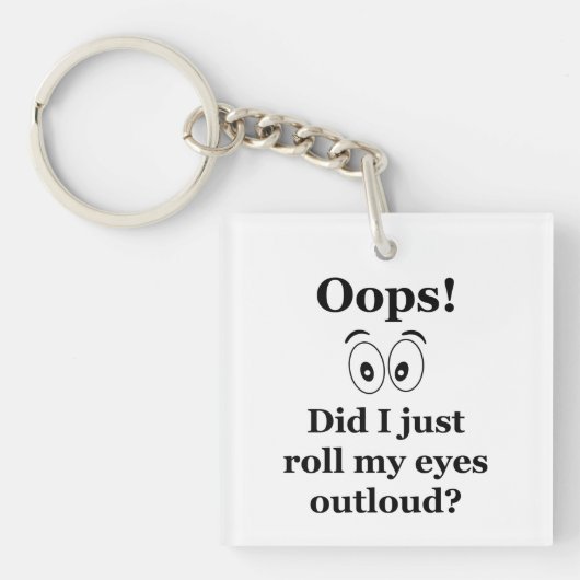 Oeps! Sleutelhanger (Voorkant)