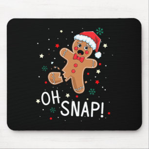 Oeps Snap Kerstman Cute Kerst Koek Koning Muismat