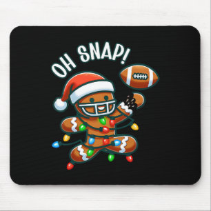 Oeps Snap Kerstman Kerst Voetje Muismat