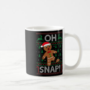 Oeps Snap Pepparkakman Kerst Grappige Cookie Byk Koffiemok