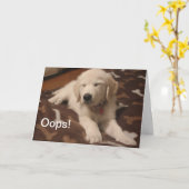 Oeps, sorry kaart (Gele Bloem)