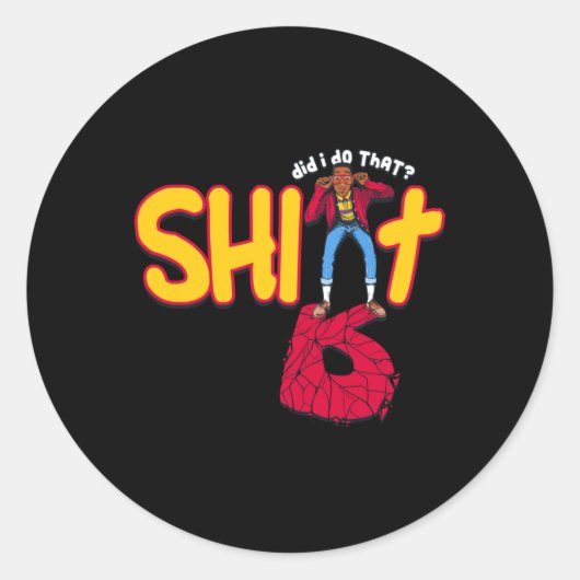 Oeps! Sticker (Voorkant)