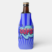 Oeps! Super Hero Comic Book Action Bubble Flesjeskoeler (Fles Voorkant)