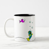 Oeps Tweekleurige Koffiemok (Links)