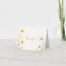 Oepsie Daisy Baby Shower Bedankt