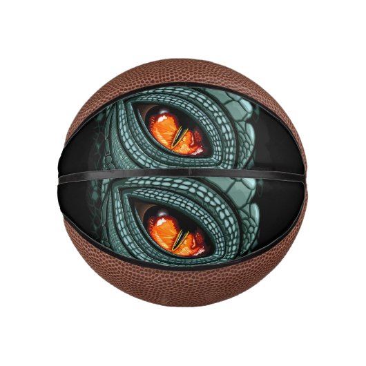 Oer reptiel roofdier oog basketbal (Voorkant)