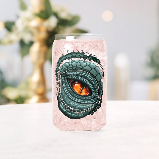 Oer reptiel roofdier oog blikvorm glas (Insitu (Huwelijk))