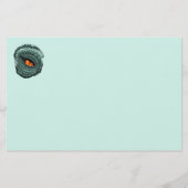 Oer reptiel roofdier oog briefpapier (Voorkant)