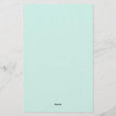 Oer reptiel roofdier oog briefpapier (Achterkant)