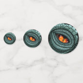 Oer reptiel roofdier oog confetti (Voorkanten)