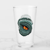 Oer reptiel roofdier oog glas (Voorkant)