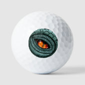 Oer reptiel roofdier oog golfballen (Voorkant)