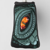 Oer reptiel roofdier oog golfheadcover (Draai 90)