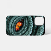 Oer reptiel roofdier oog iPhone hoesje (Achterkant horizontaal)