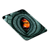 Oer reptiel roofdier oog magneet (Rechterzijde)