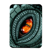 Oer reptiel roofdier oog magneet (Verticaal)