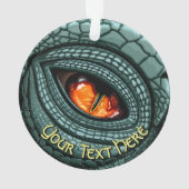 Oer reptiel roofdier oog ornament (achterkant)