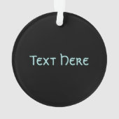 Oer reptiel roofdier oog ornament (achterkant)