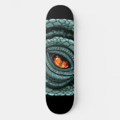 Oer reptiel roofdier oog persoonlijk skateboard (Voorkant)