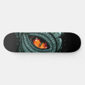 Oer reptiel roofdier oog persoonlijk skateboard (Horizontaal)
