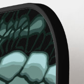 Oer reptiel roofdier oog pickleball paddle (Links Detail)