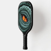 Oer reptiel roofdier oog pickleball paddle (Links)