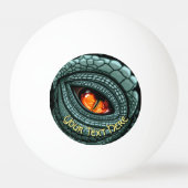 Oer reptiel roofdier oog pingpongbal (Voorkant)