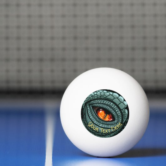 Oer reptiel roofdier oog pingpongbal (Net)
