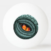 Oer reptiel roofdier oog pingpongbal (Voorkant)