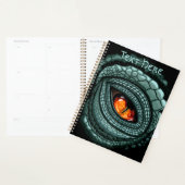 Oer reptiel roofdier oog planner (Display)