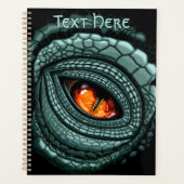 Oer reptiel roofdier oog planner (Voorkant)