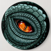 Oer Reptiel Roofdier Oog Ronde Button 6,0 Cm (Voorkant)