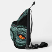Oer reptiel roofdier oog sling bag (Rechts)