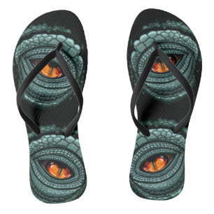 Oer reptiel roofdier oog teenslippers