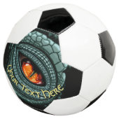 Oer Reptiel Roofdier Oog Voetbal (Drie kwart)