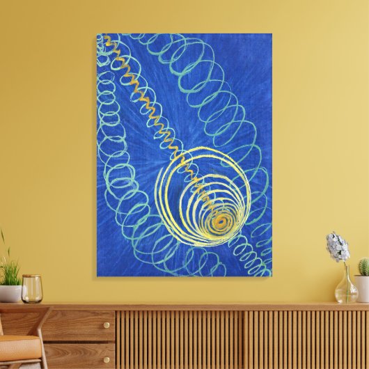 Oerchaos 16 | Hilma af Klint | Canvas Afdruk (Insitu (Woonkamer))