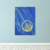 Oerchaos 16 | Hilma af Klint | Canvas Afdruk (Insitu (Houten vloer))