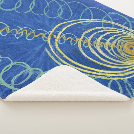 Oerchaos 16 | Hilma af Klint | Sherpa Deken (3/4)