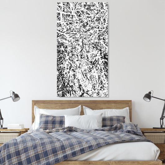 oerharmonie canvas afdruk (Insitu (Slaapkamer))