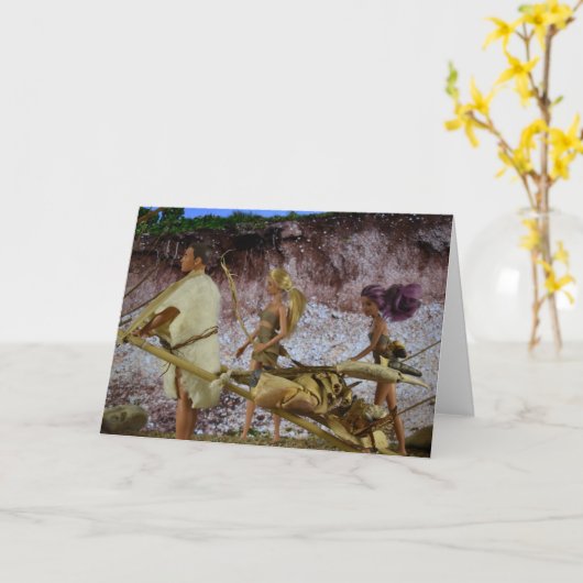 Oerleven. Kaart (Gele Bloem)