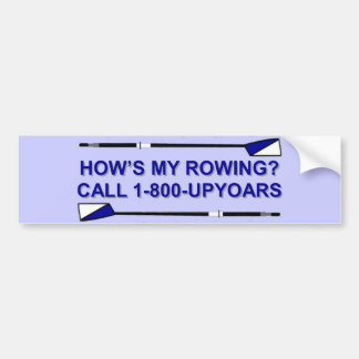 oeropstanden bumpersticker