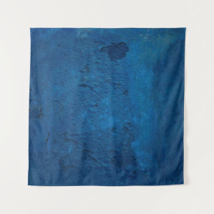 Oeroud patroon met blauw-grijs wandkleed