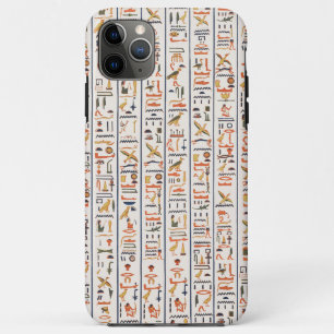 oeroude egypte hiërogliefachtergrond histo Case-Mate iPhone case