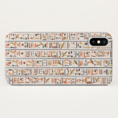 oeroude egypte hiërogliefachtergrond histo Case-Mate iPhone case (Achterkant (horizontaal))