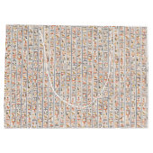 oeroude egypte hiërogliefachtergrond histo groot cadeauzakje (Achterkant)