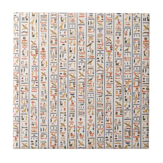 oeroude egypte hiërogliefachtergrond histo tegeltje (Voorkant)