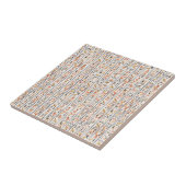 oeroude egypte hiërogliefachtergrond histo tegeltje (Zijkant)