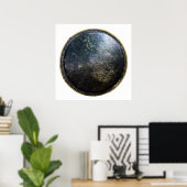 oeroude griekse trojaanse schild buckler escutcheo poster (Thuiskantoor)