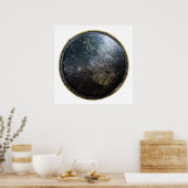 oeroude griekse trojaanse schild buckler escutcheo poster (Keuken)